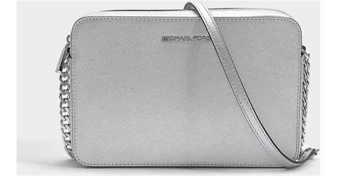 michael kors purse with silver chain|michael kors extension crossbody chain.